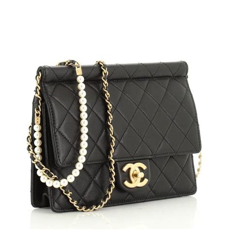 chanel pearl bag 2020|chanel small quilted bag.